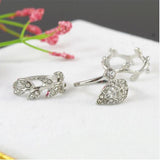 FREE Rhinestone Crystal Vine Rings