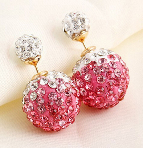 FREE Double-Sided Disco Ball Earrings