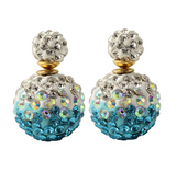 Double-Sided Disco Ball Earrings